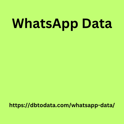 WhatsApp Data